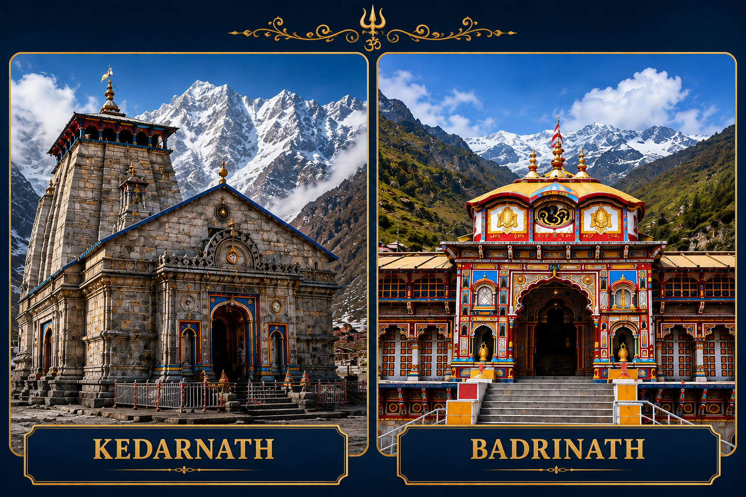 Do Dham Yatra by Helicopter — package image